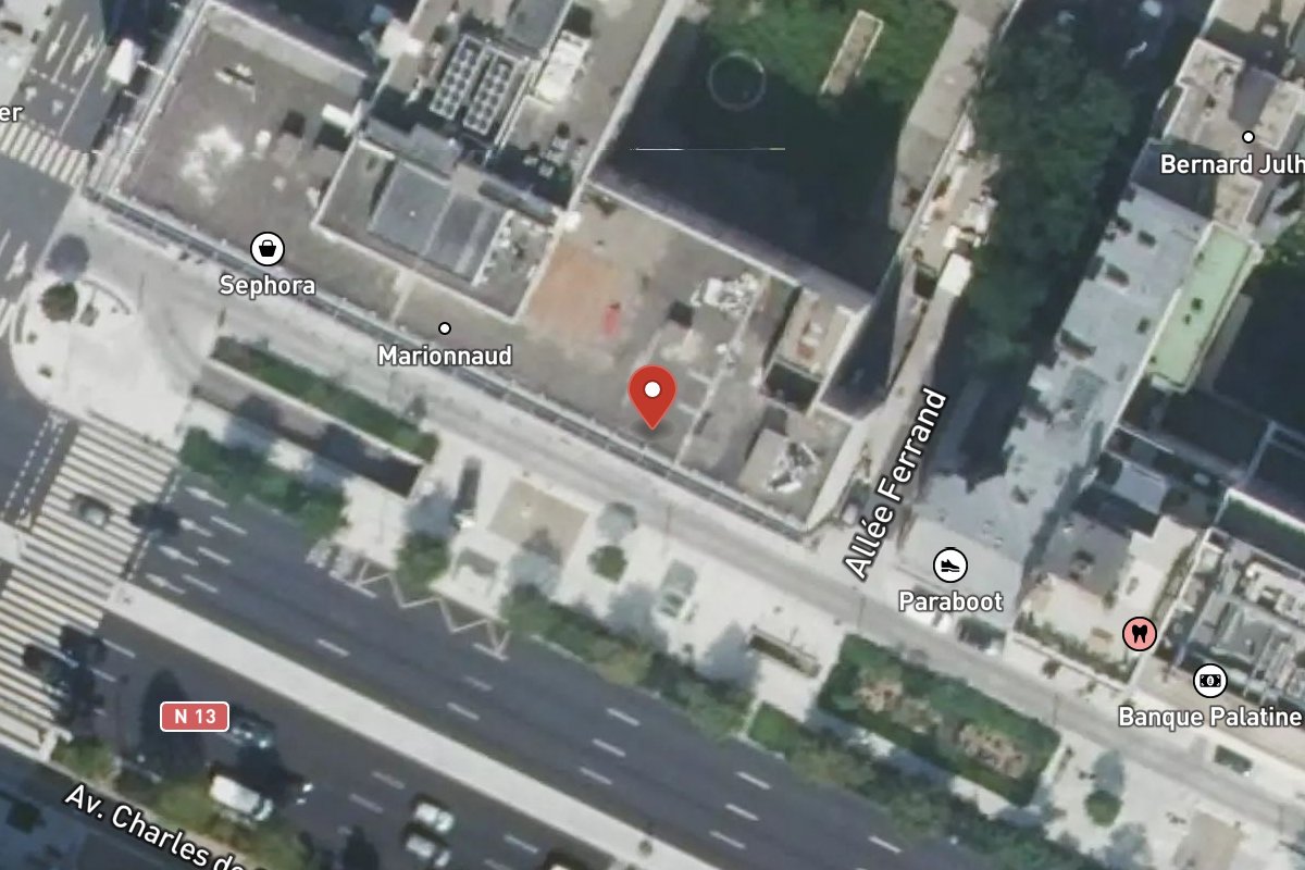 Vue satellite — 108 Avenue Charles de Gaulle