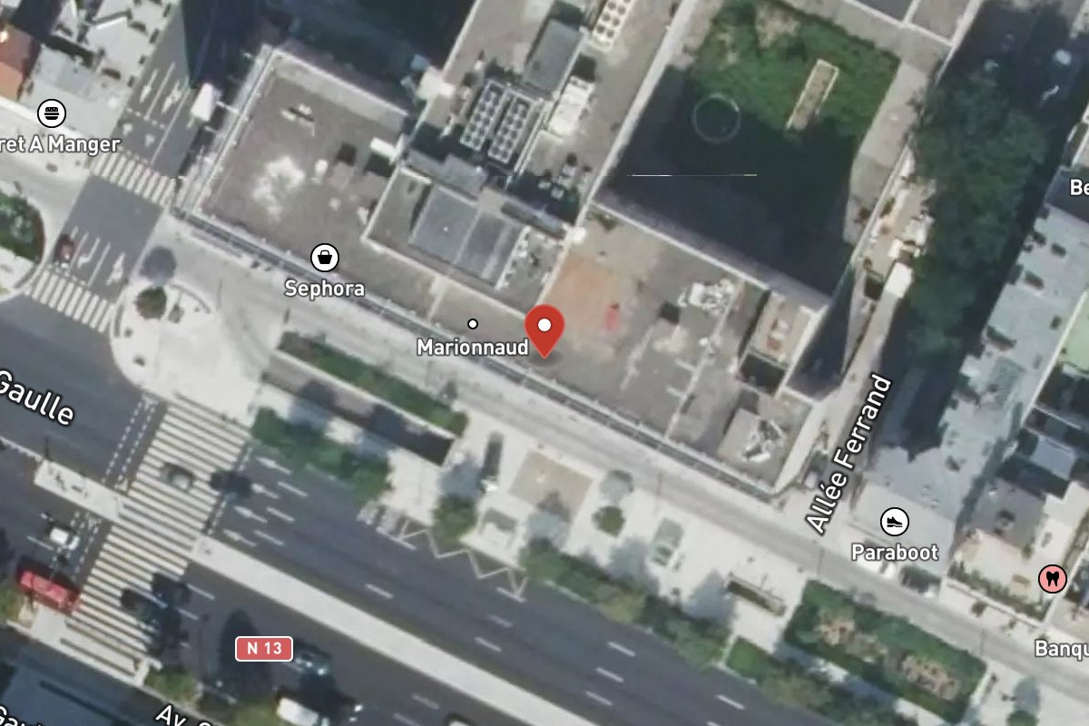Vue satellite — 110 Avenue Charles de Gaulle