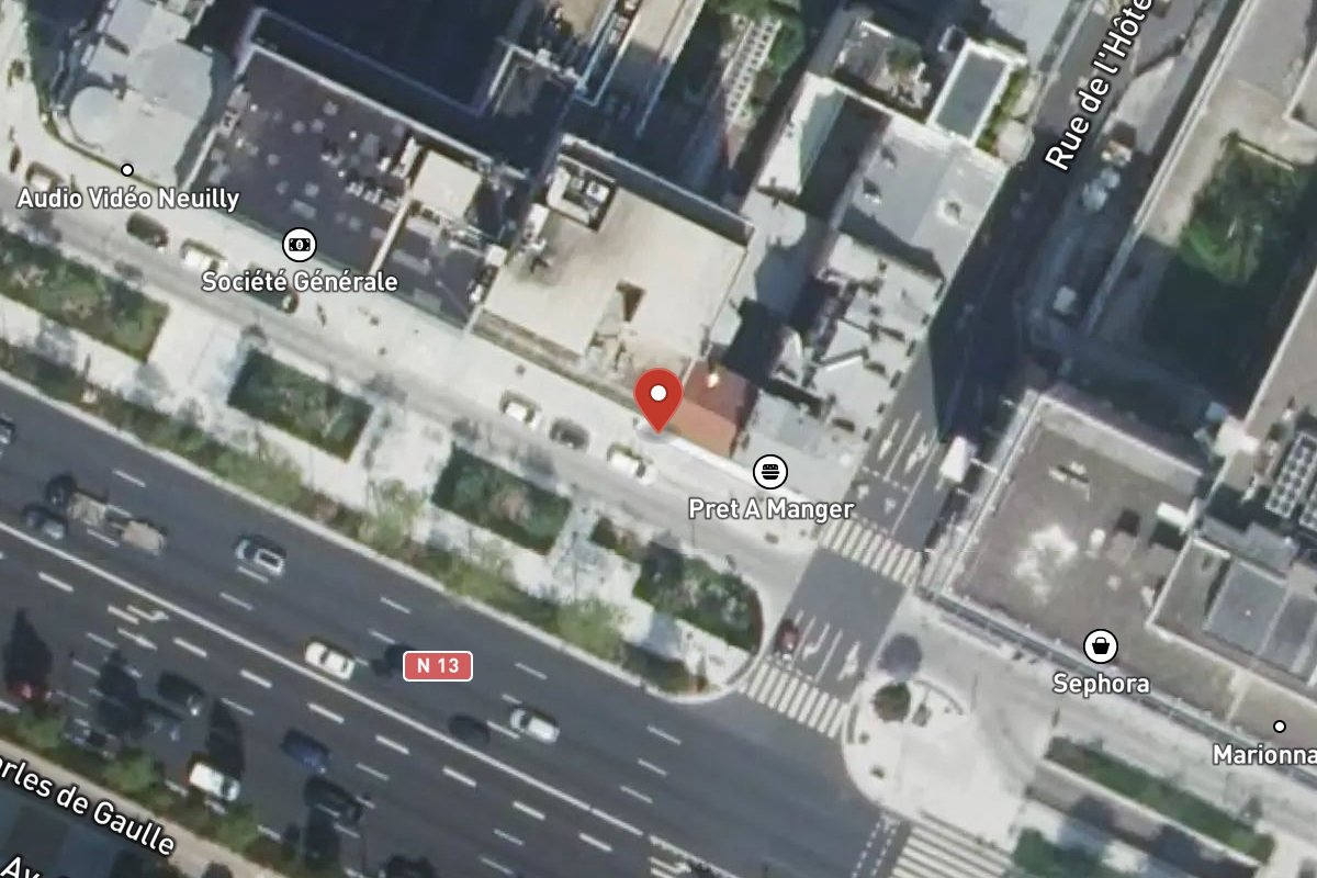 Vue satellite — 118BIS Avenue Charles de Gaulle