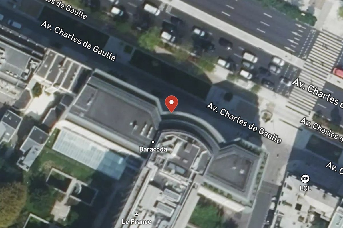 Vue satellite — 119 Avenue Charles de Gaulle