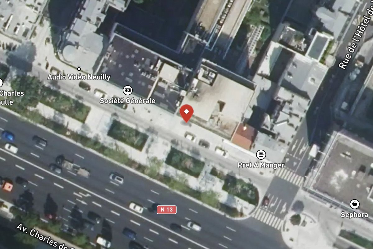Vue satellite — 120 Avenue Charles de Gaulle