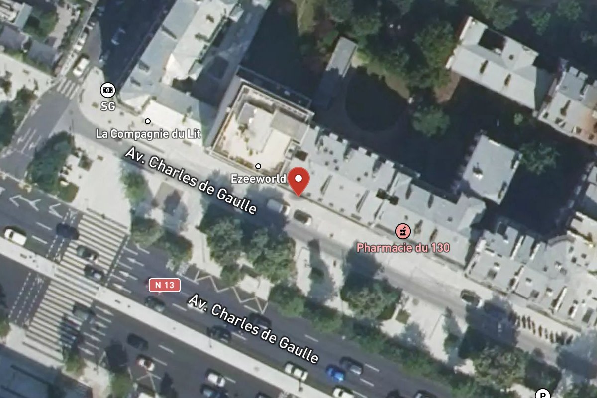 Vue satellite — 130BIS Avenue Charles de Gaulle