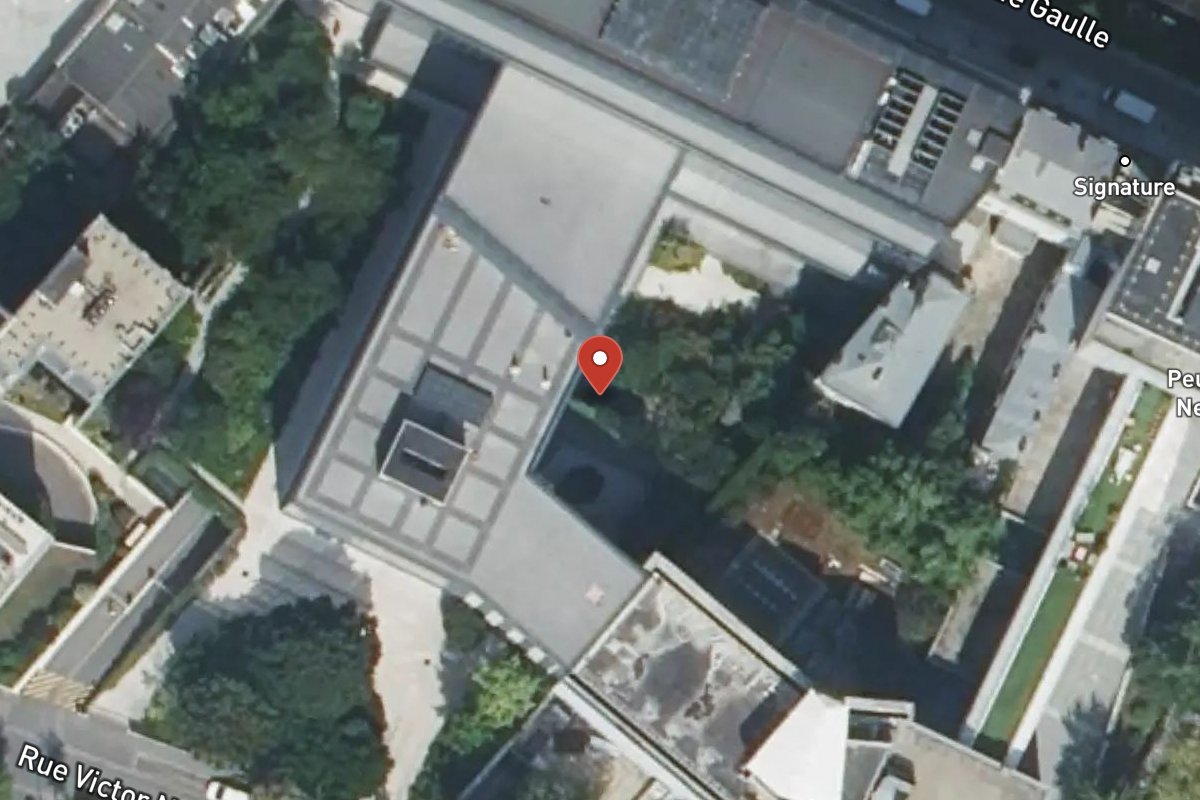 Vue satellite — 133BIS Avenue Charles de Gaulle