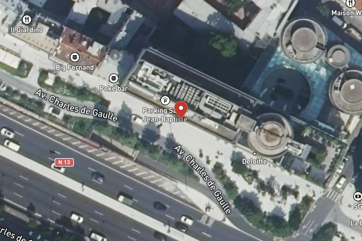 Vue satellite — 138 Avenue Charles de Gaulle