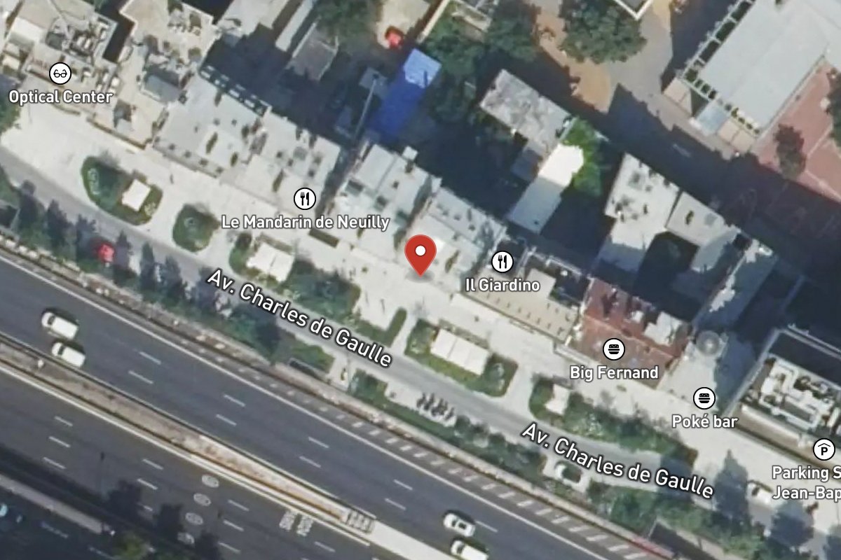 Vue satellite — 146 Avenue Charles de Gaulle