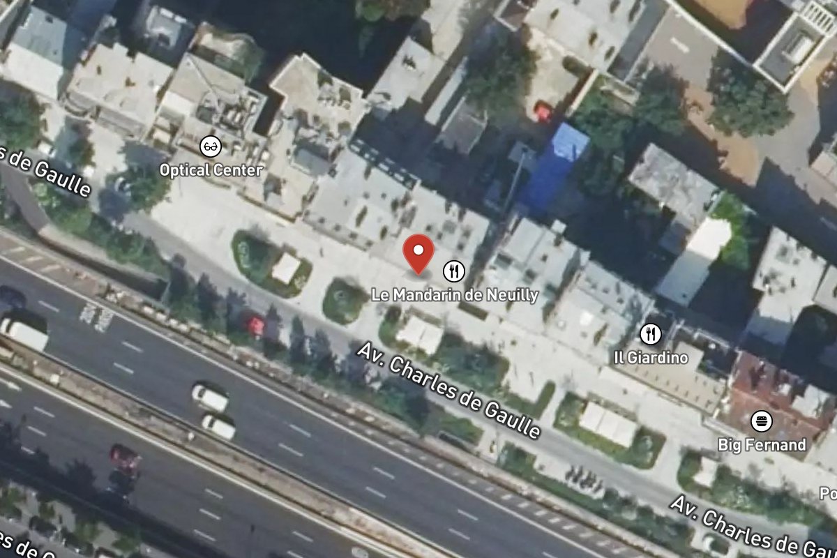 Vue satellite — 148 Avenue Charles de Gaulle