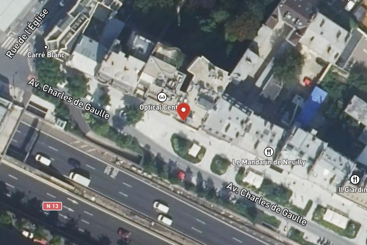 Vue satellite — 150BIS Avenue Charles de Gaulle