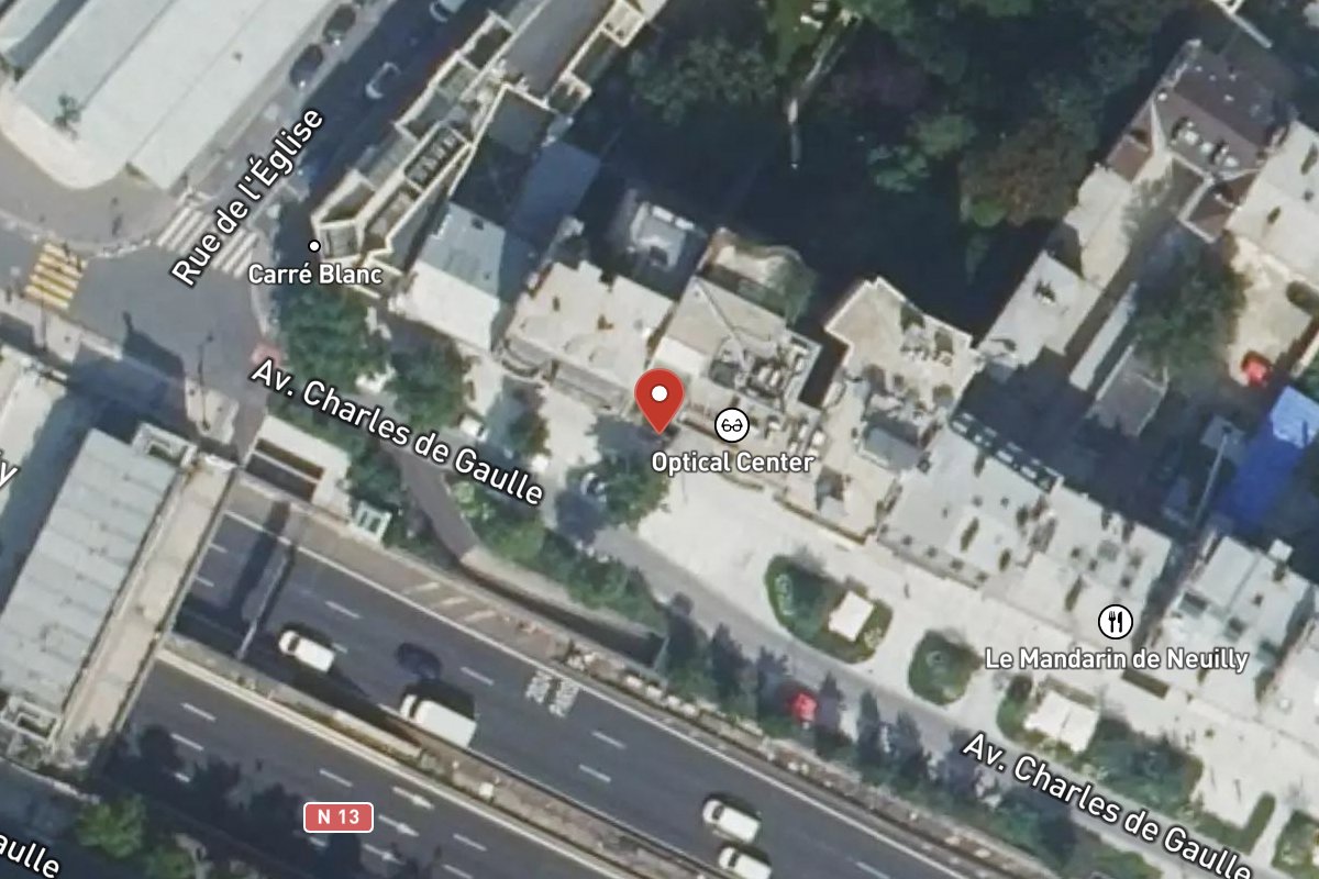 Vue satellite — 152 Avenue Charles de Gaulle
