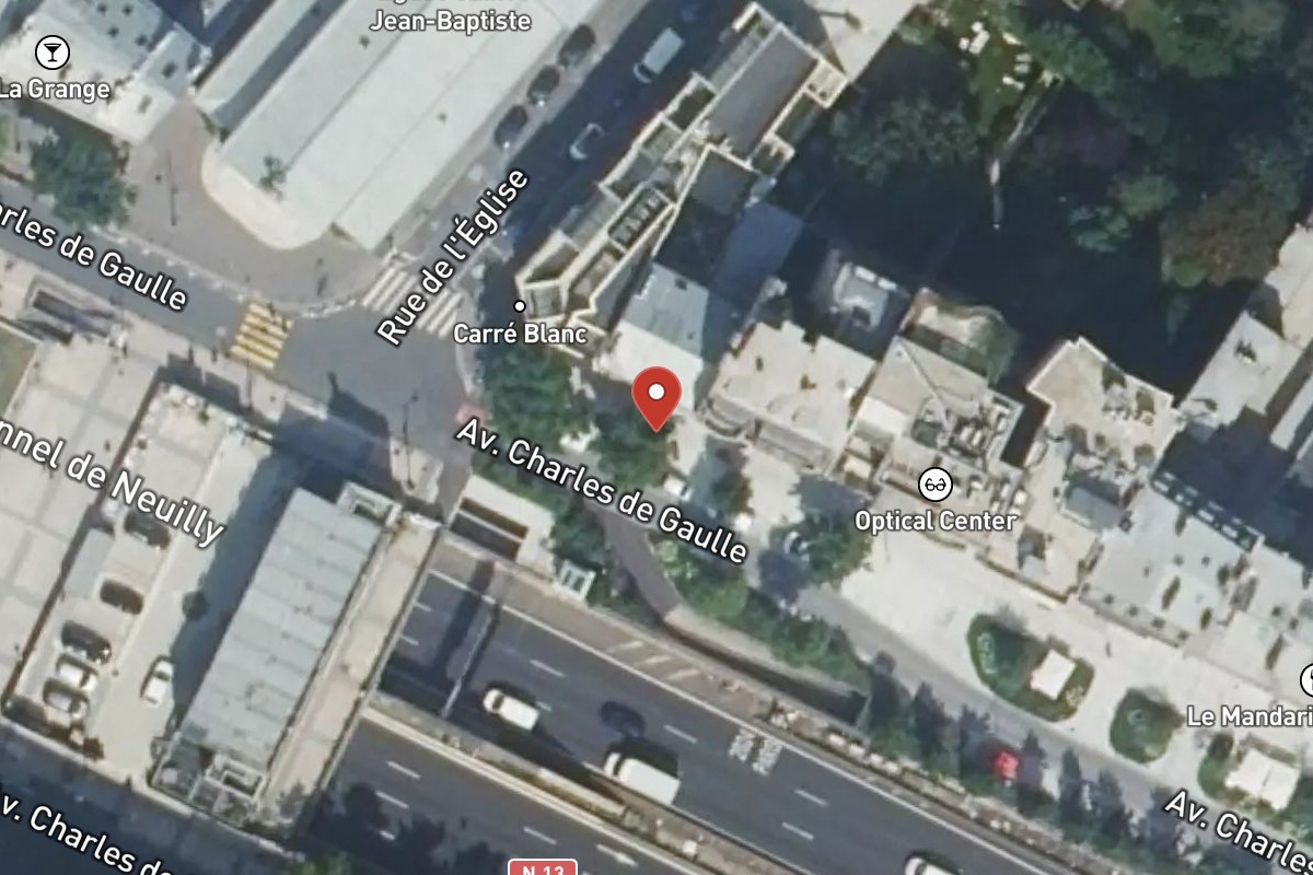 Vue satellite — 154BIS Avenue Charles de Gaulle