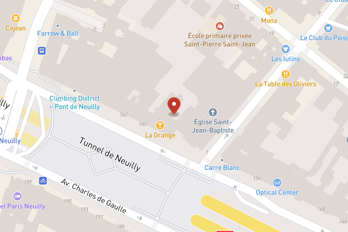 Plan de situation — 158BIS Avenue Charles de Gaulle