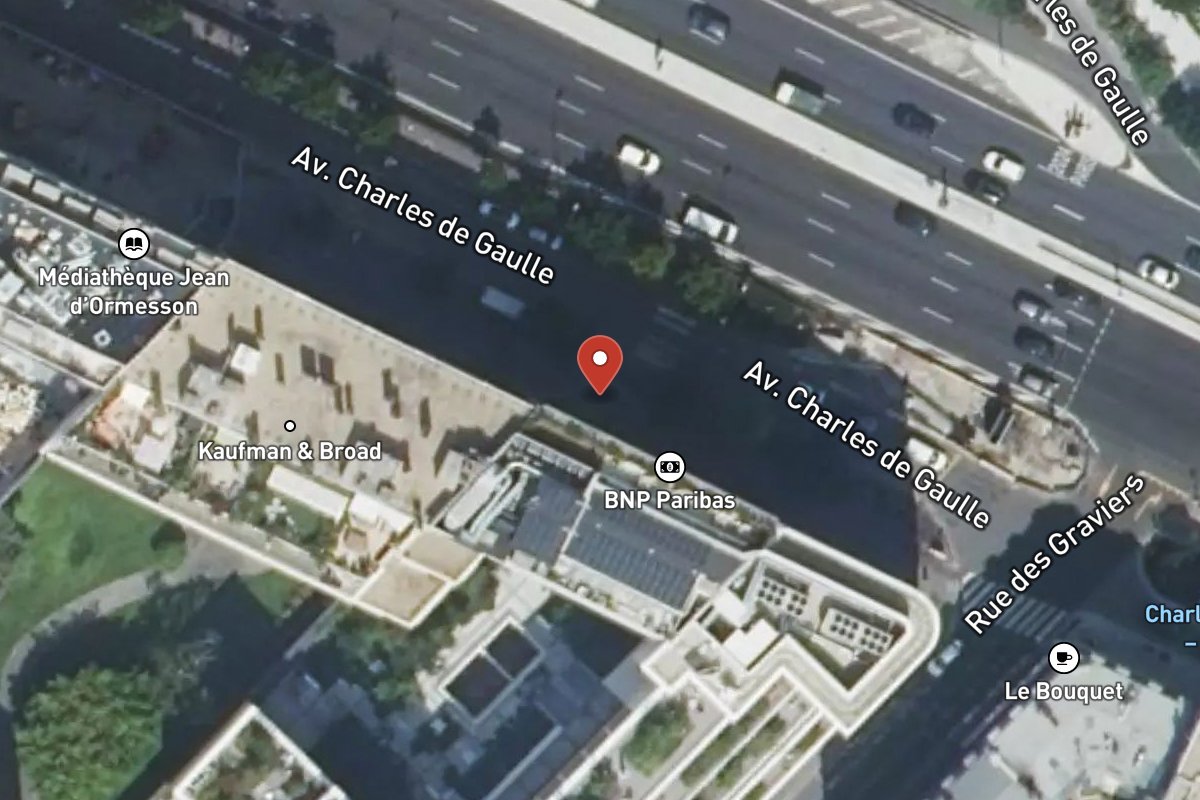 Vue satellite — 159 Avenue Charles de Gaulle