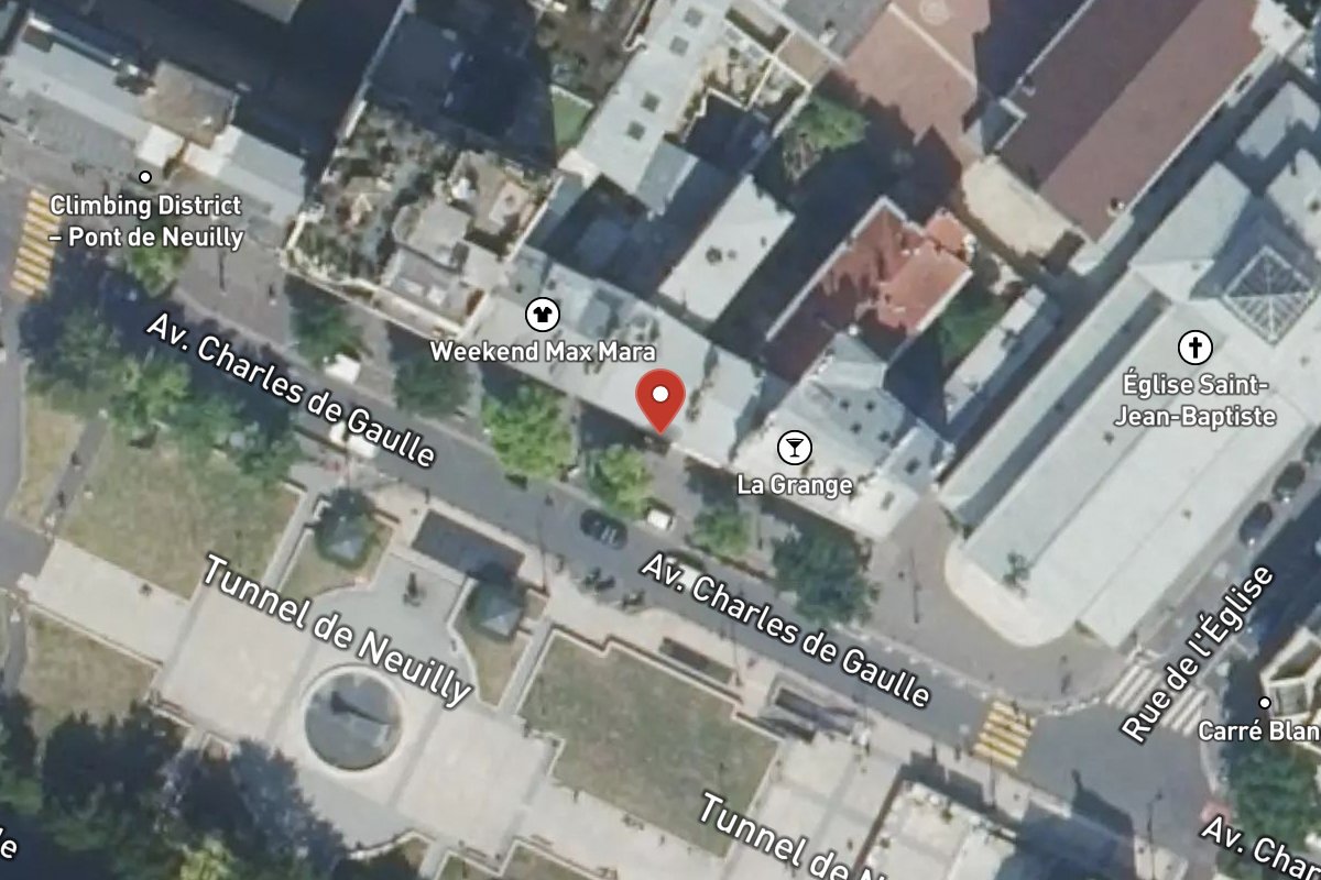 Vue satellite — 160 Avenue Charles de Gaulle