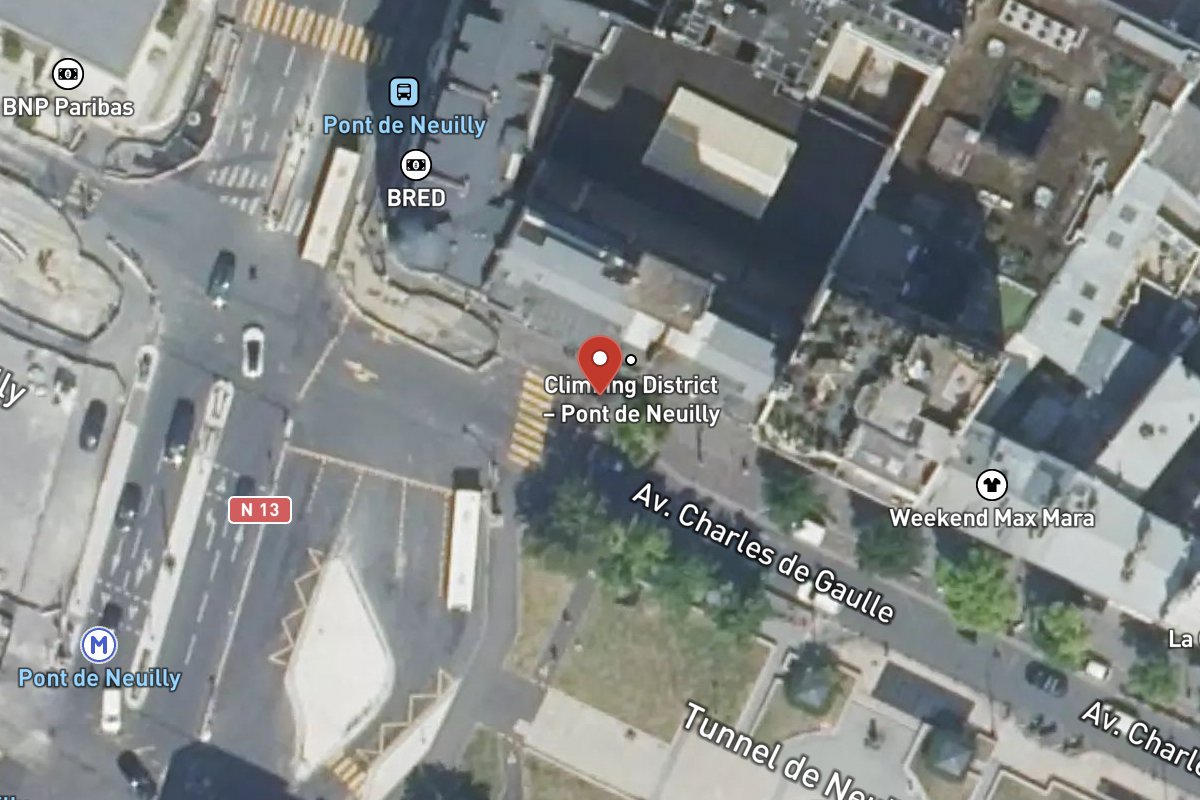 Vue satellite — 164BIS Avenue Charles de Gaulle