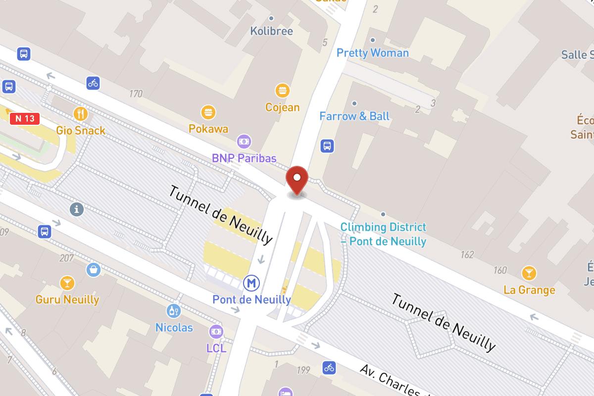 Plan de situation — 166BIS Avenue Charles de Gaulle