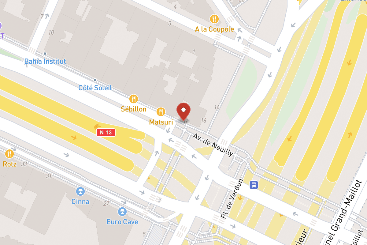 Plan de situation — 16 Avenue Charles de Gaulle