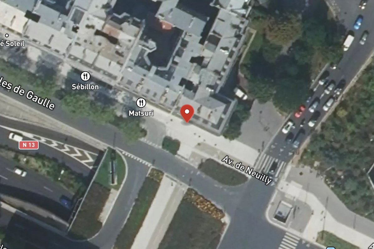 Vue satellite — 16 Avenue Charles de Gaulle