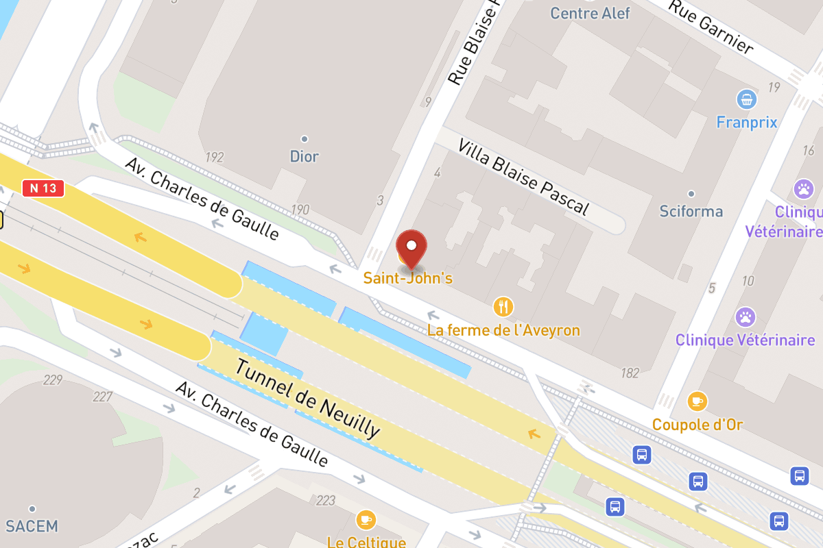 Plan de situation — 188BIS Avenue Charles de Gaulle