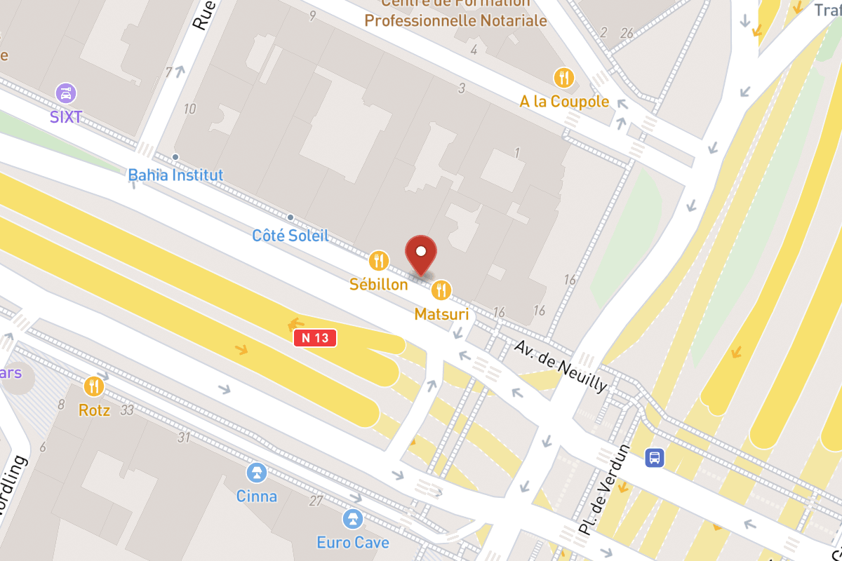 Plan de situation — 18 Avenue Charles de Gaulle