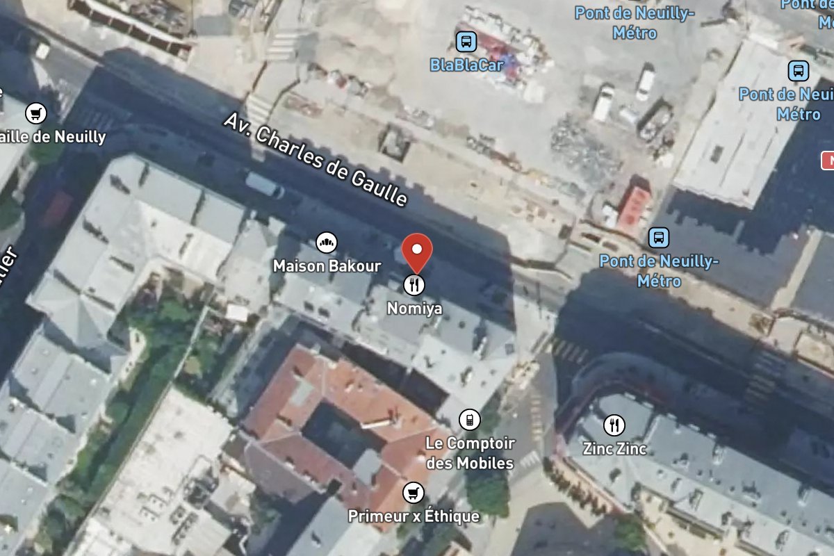 Vue satellite — 211BIS Avenue Charles de Gaulle