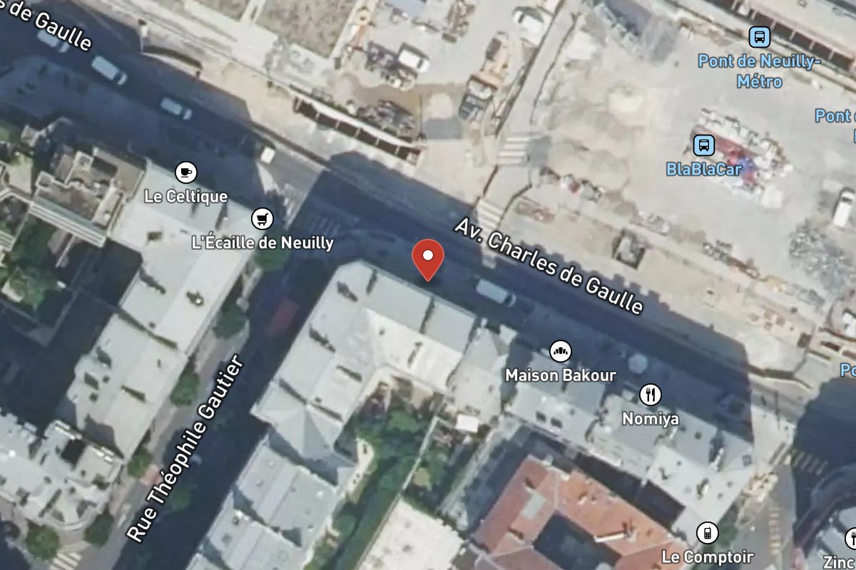 Vue satellite — 219 Avenue Charles de Gaulle