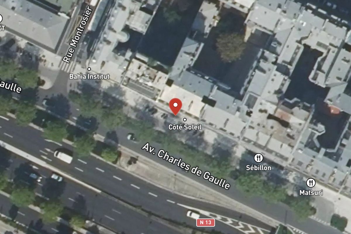 Vue satellite — 22 Avenue Charles de Gaulle