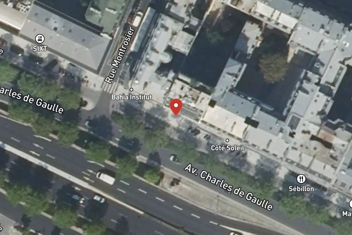 Vue satellite — 24 Avenue Charles de Gaulle
