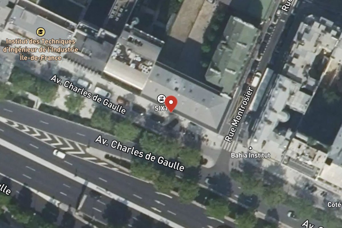 Vue satellite — 28 Avenue Charles de Gaulle