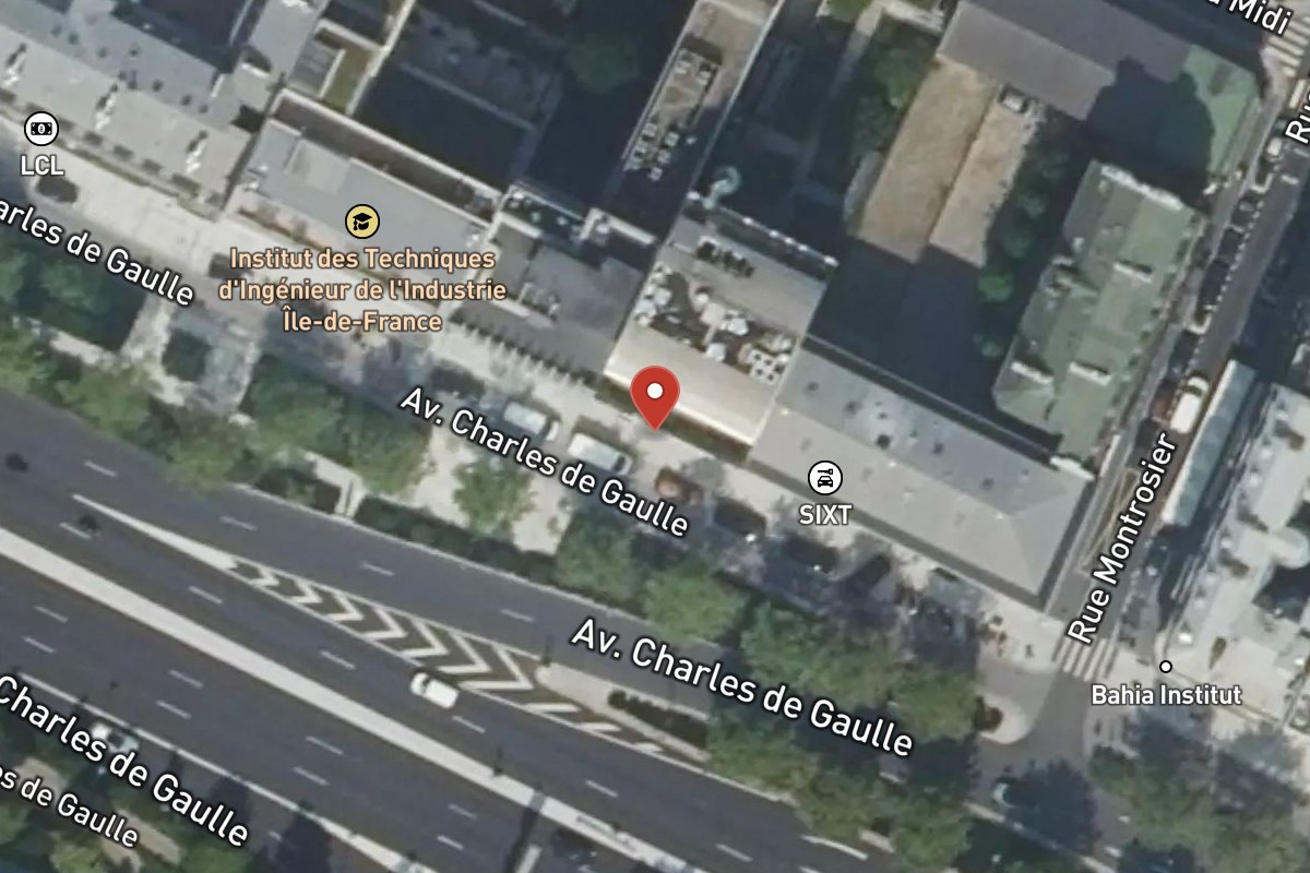 Vue satellite — 30 Avenue Charles de Gaulle