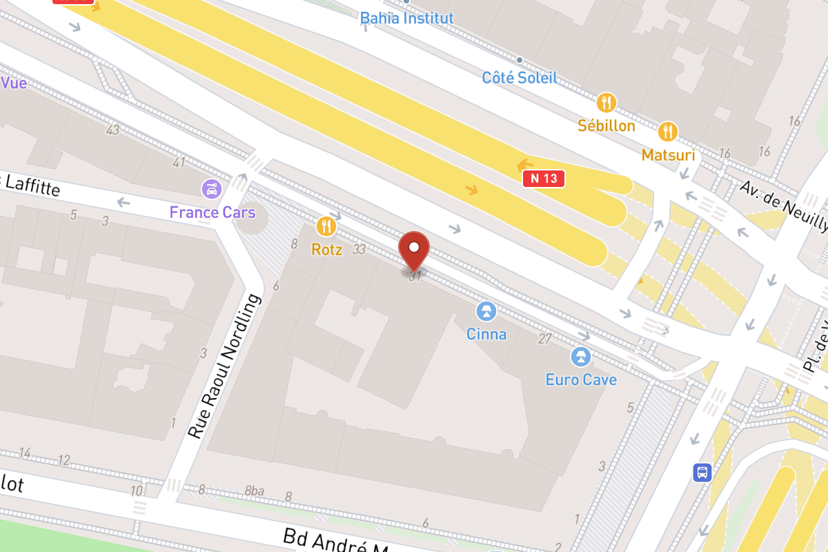 Plan de situation — 31 Avenue Charles de Gaulle