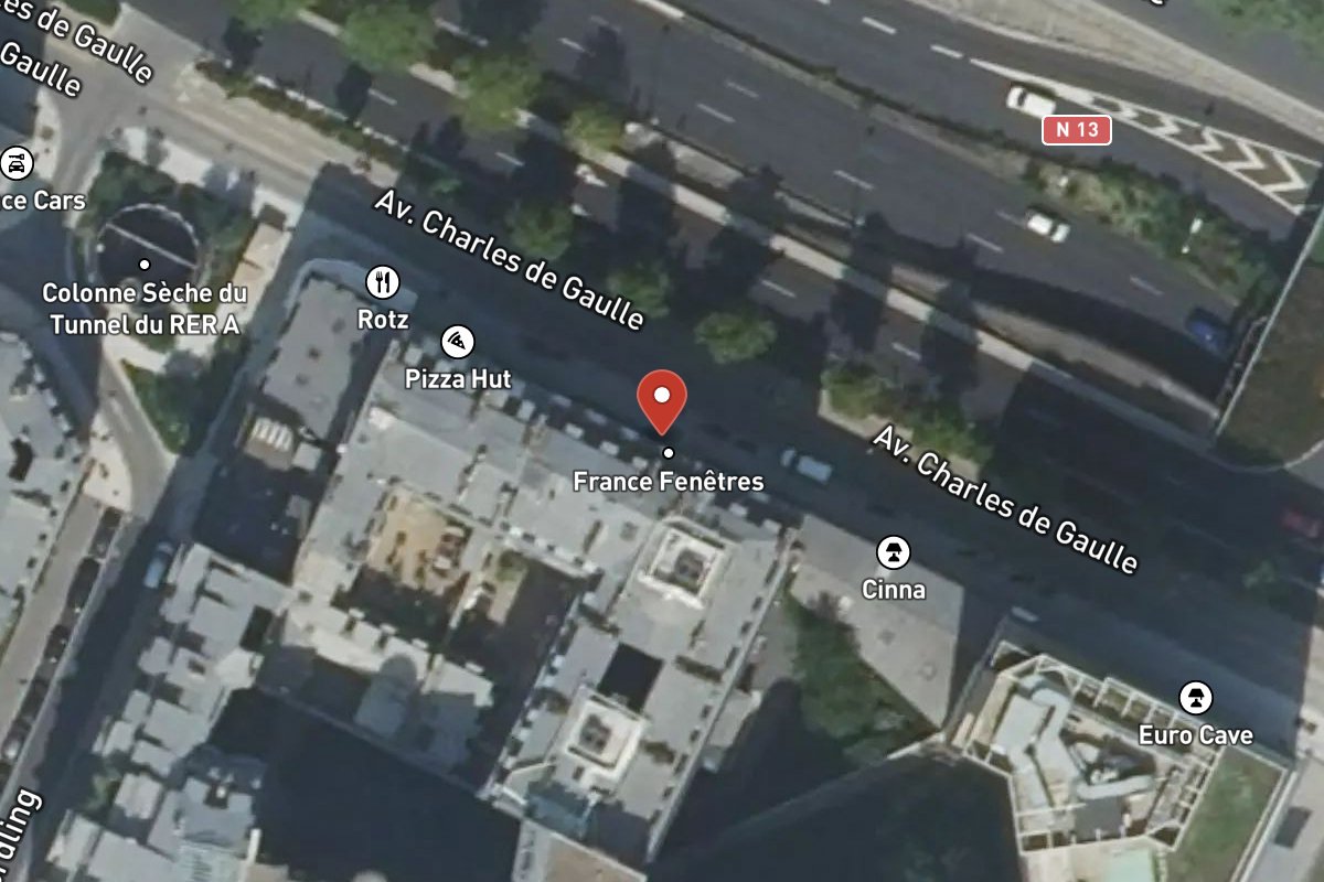 Vue satellite — 31 Avenue Charles de Gaulle