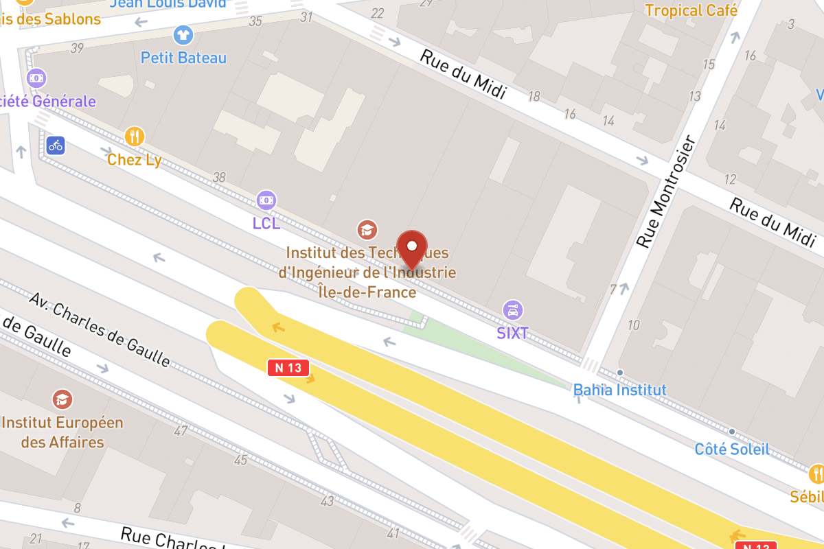 Plan de situation — 32 Avenue Charles de Gaulle