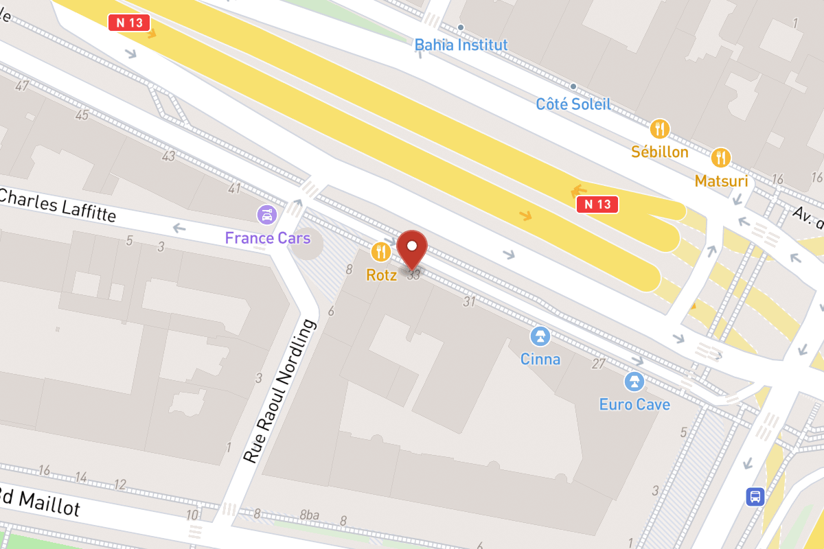 Plan de situation — 33 Avenue Charles de Gaulle