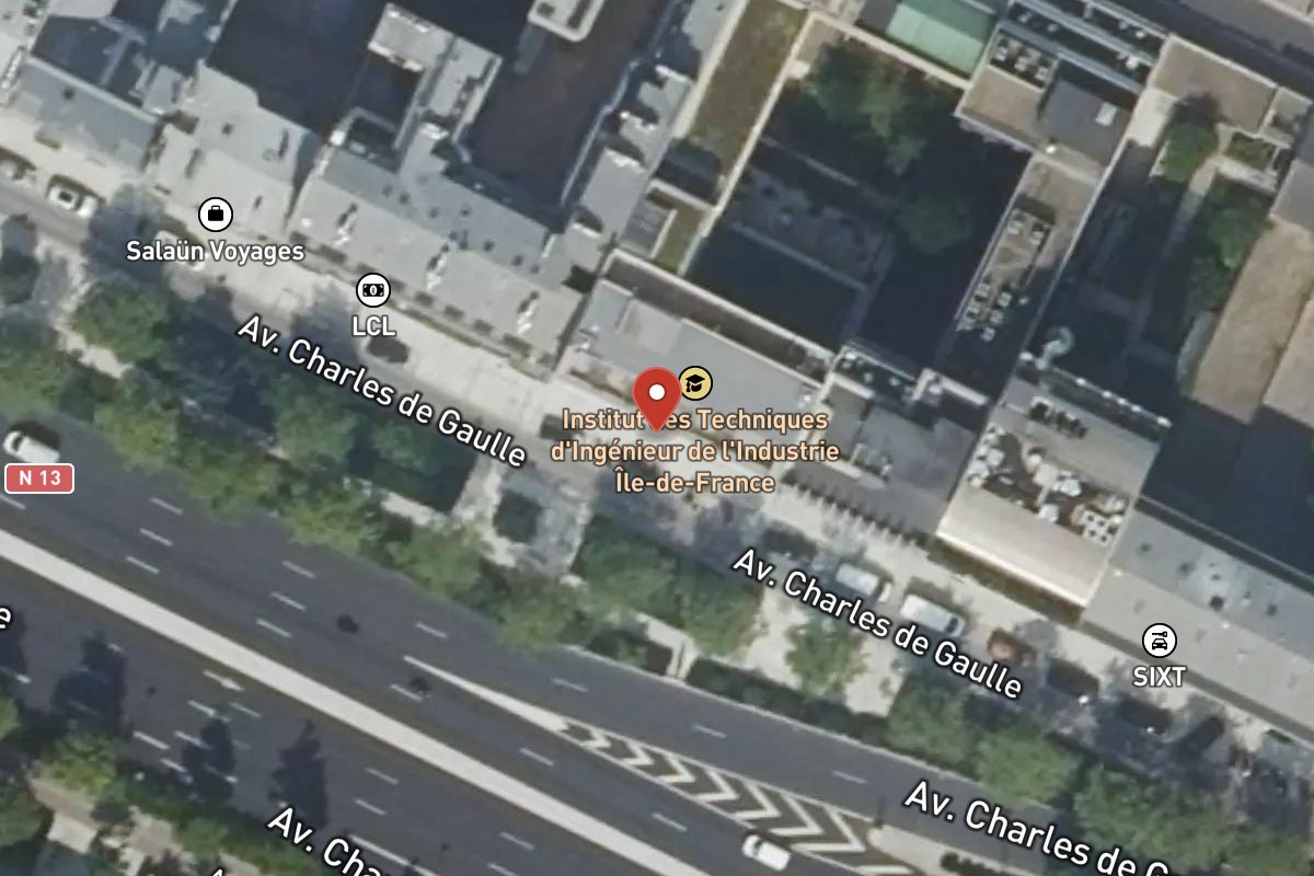 Vue satellite — 34 Avenue Charles de Gaulle