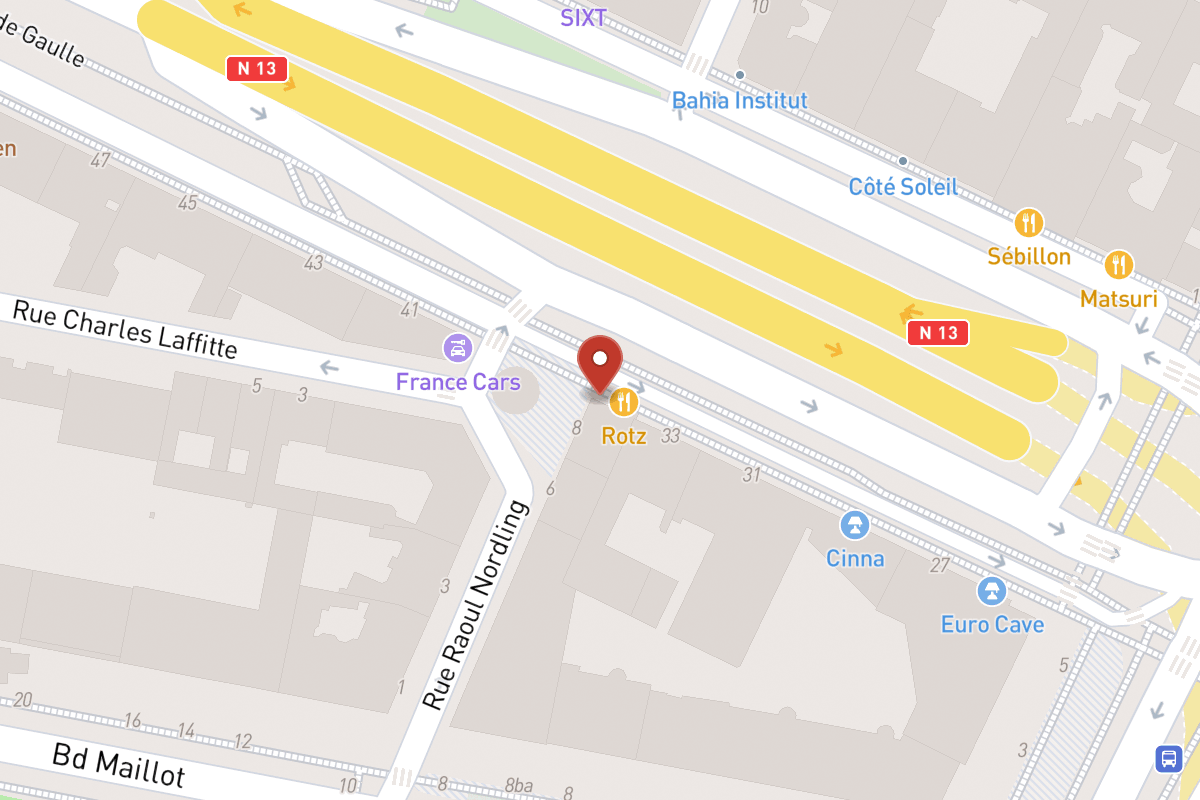 Plan de situation — 35 Avenue Charles de Gaulle