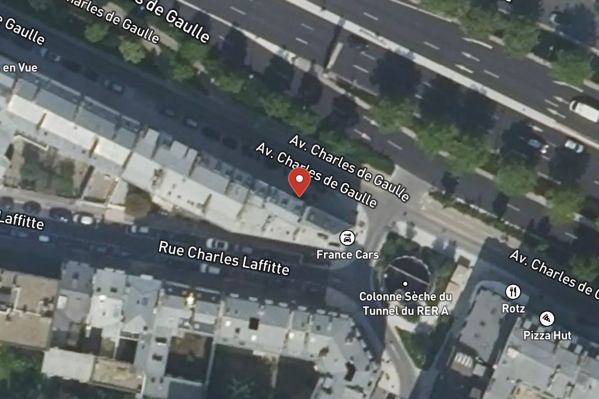Vue satellite — 41 Avenue Charles de Gaulle