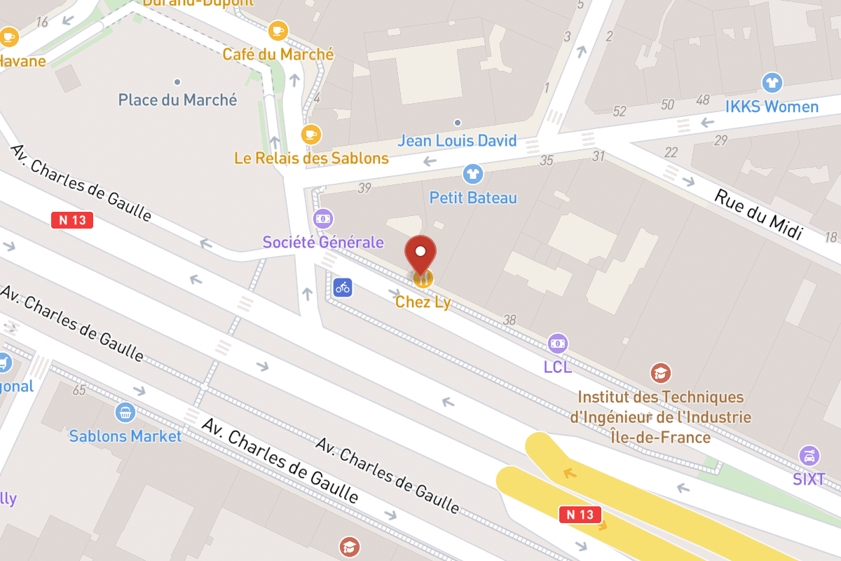 Plan de situation — 42 Avenue Charles de Gaulle