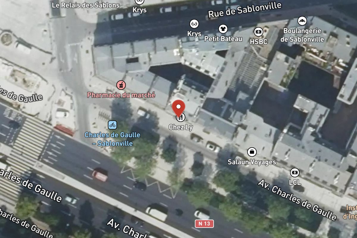 Vue satellite — 42 Avenue Charles de Gaulle