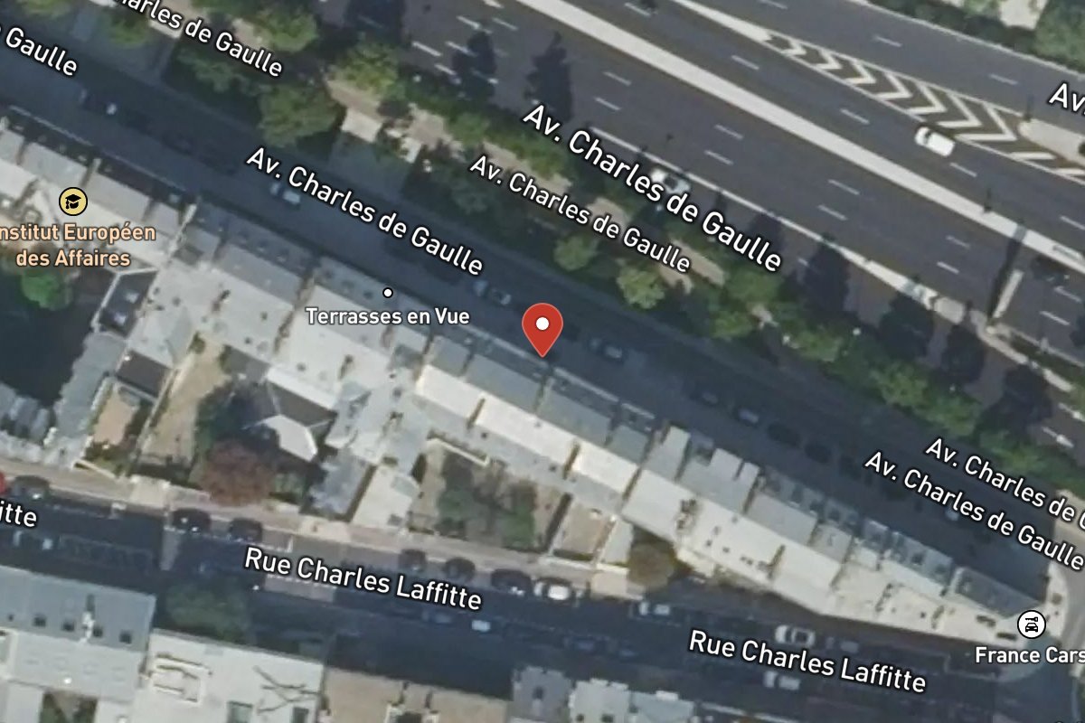 Vue satellite — 45 Avenue Charles de Gaulle