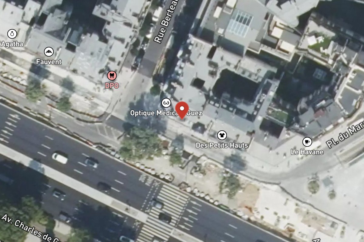 Vue satellite — 48 Avenue Charles de Gaulle
