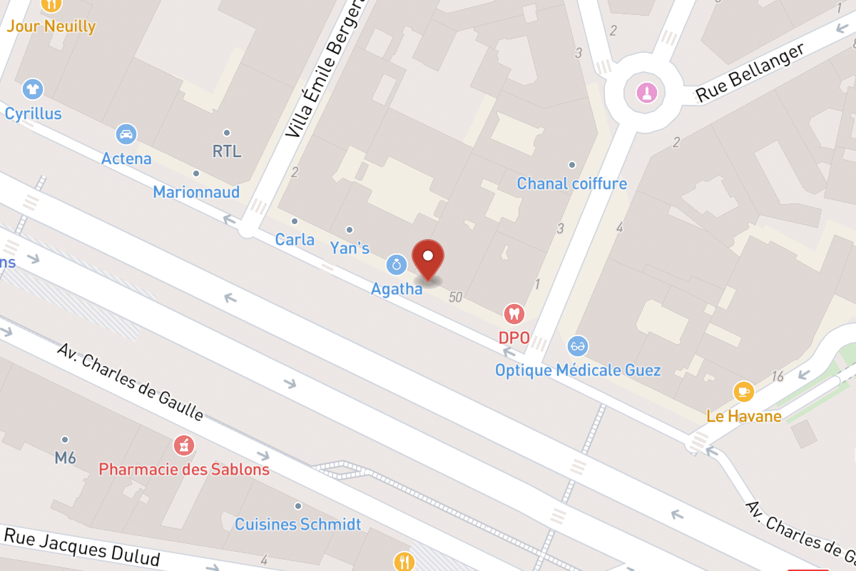 Plan de situation — 50BIS Avenue Charles de Gaulle