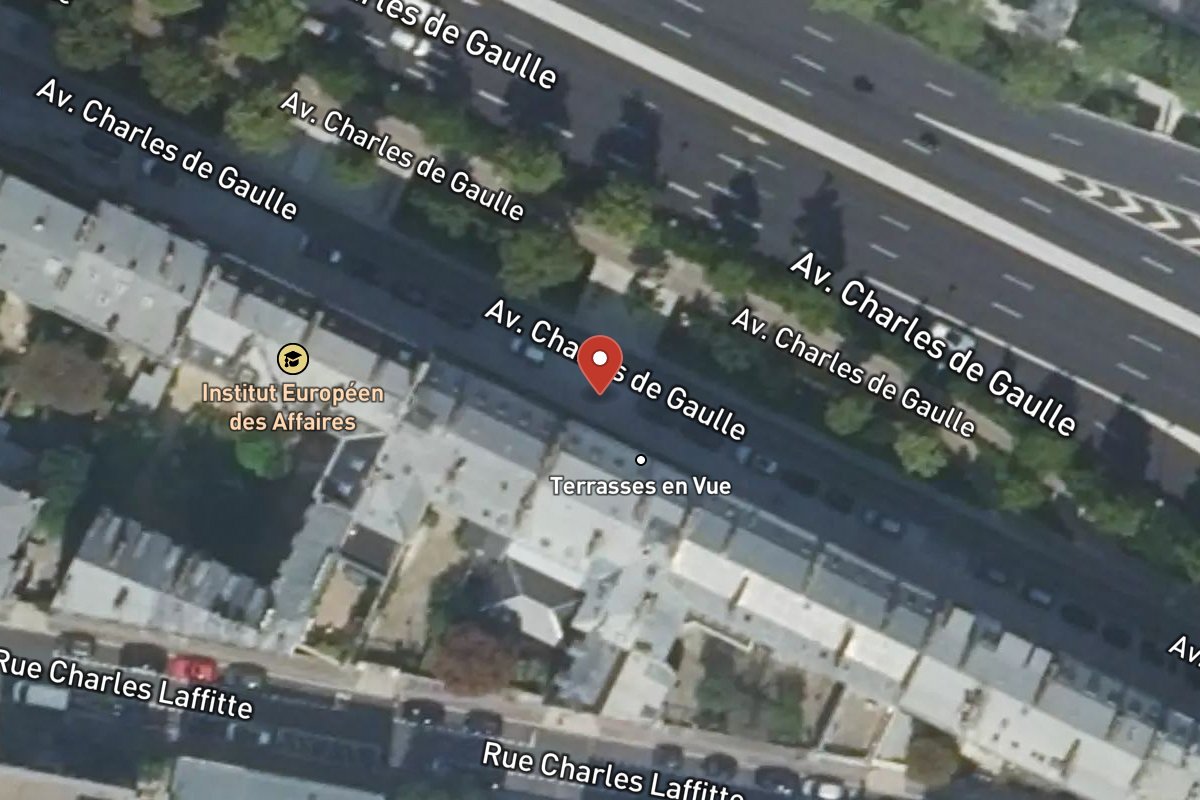 Vue satellite — 51 Avenue Charles de Gaulle