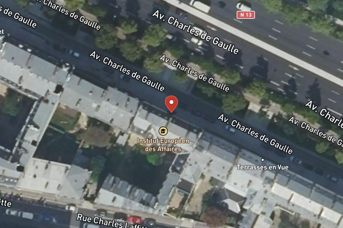 Vue satellite — 53 Avenue Charles de Gaulle