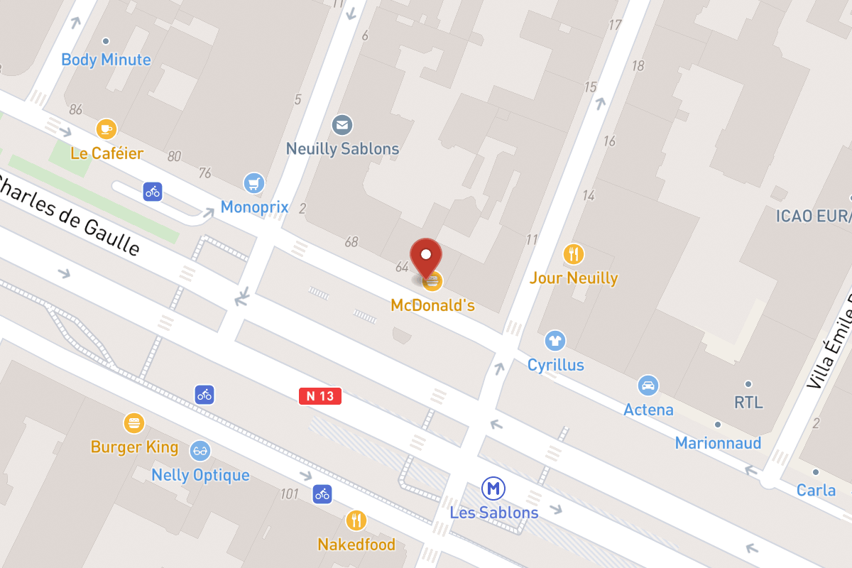 Plan de situation — 62BIS Avenue Charles de Gaulle