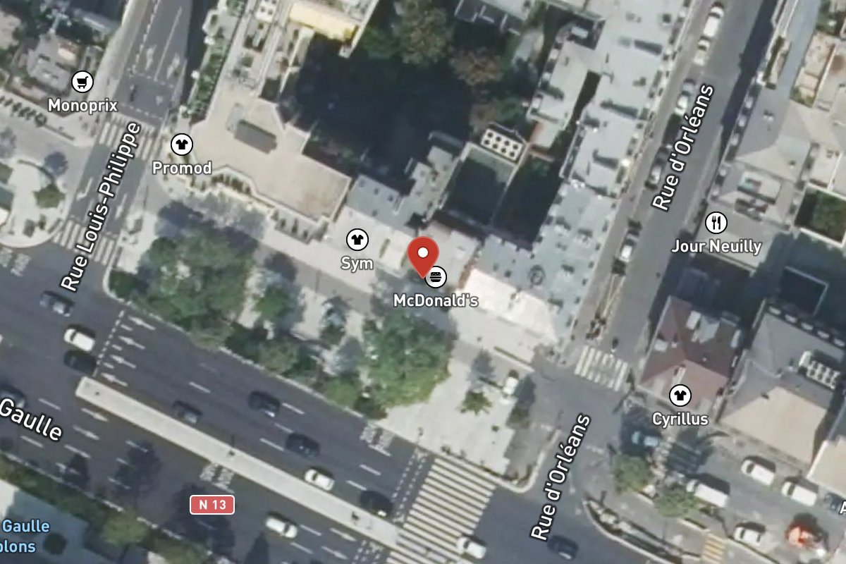 Vue satellite — 62BIS Avenue Charles de Gaulle