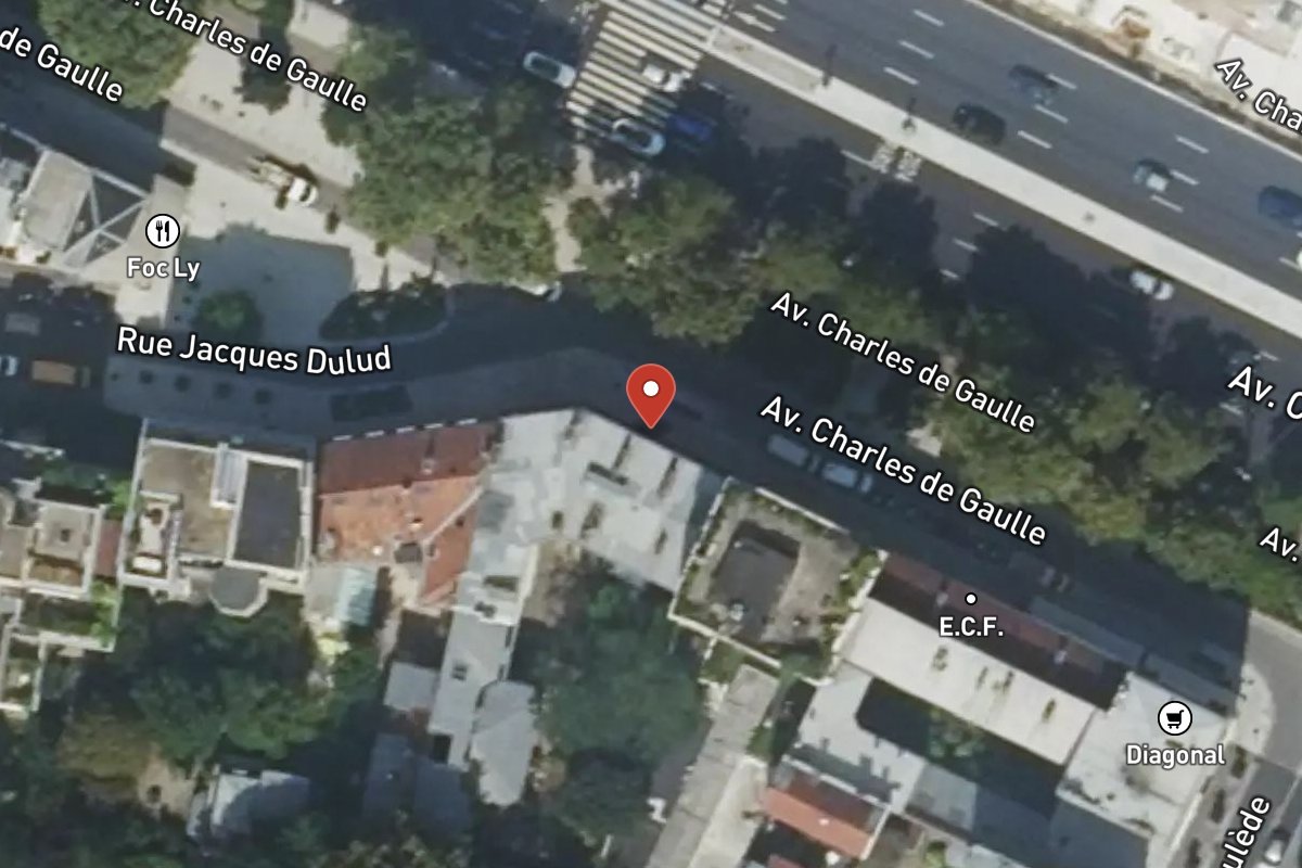 Vue satellite — 75 Avenue Charles de Gaulle