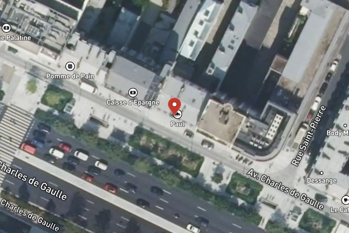Vue satellite — 90 Avenue Charles de Gaulle
