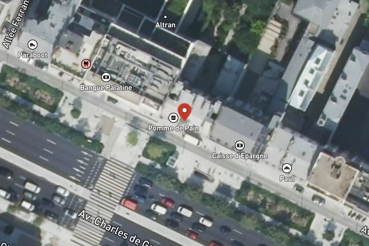 Vue satellite — 94 Avenue Charles de Gaulle