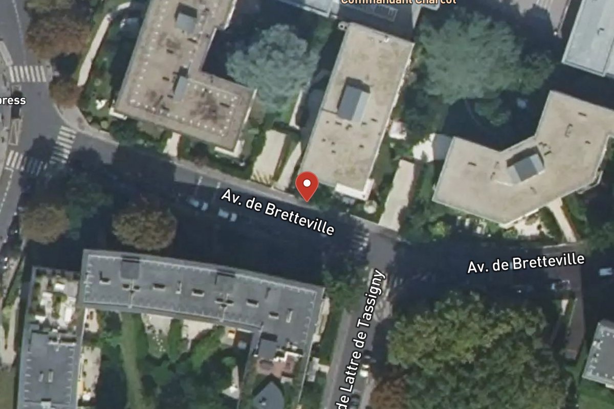 Vue satellite — 10 Avenue de Bretteville