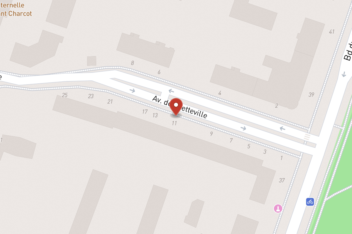 Plan de situation — 11 Avenue de Bretteville