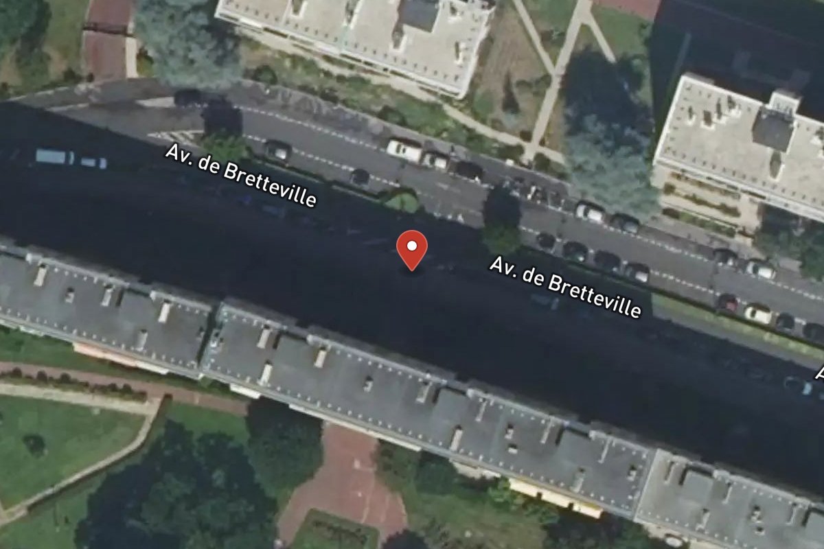 Vue satellite — 13 Avenue de Bretteville